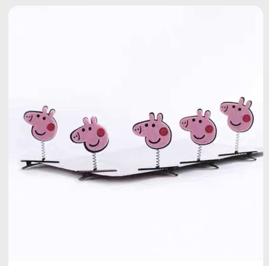 Set 2 Kẹp tóc Lò Xo cute cho bé