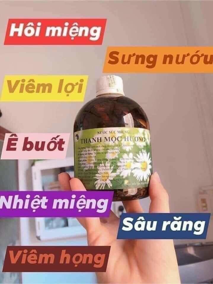 [ Chính Hãng ] Nước Xúc Miệng Thanh Mộc Hương 500ml