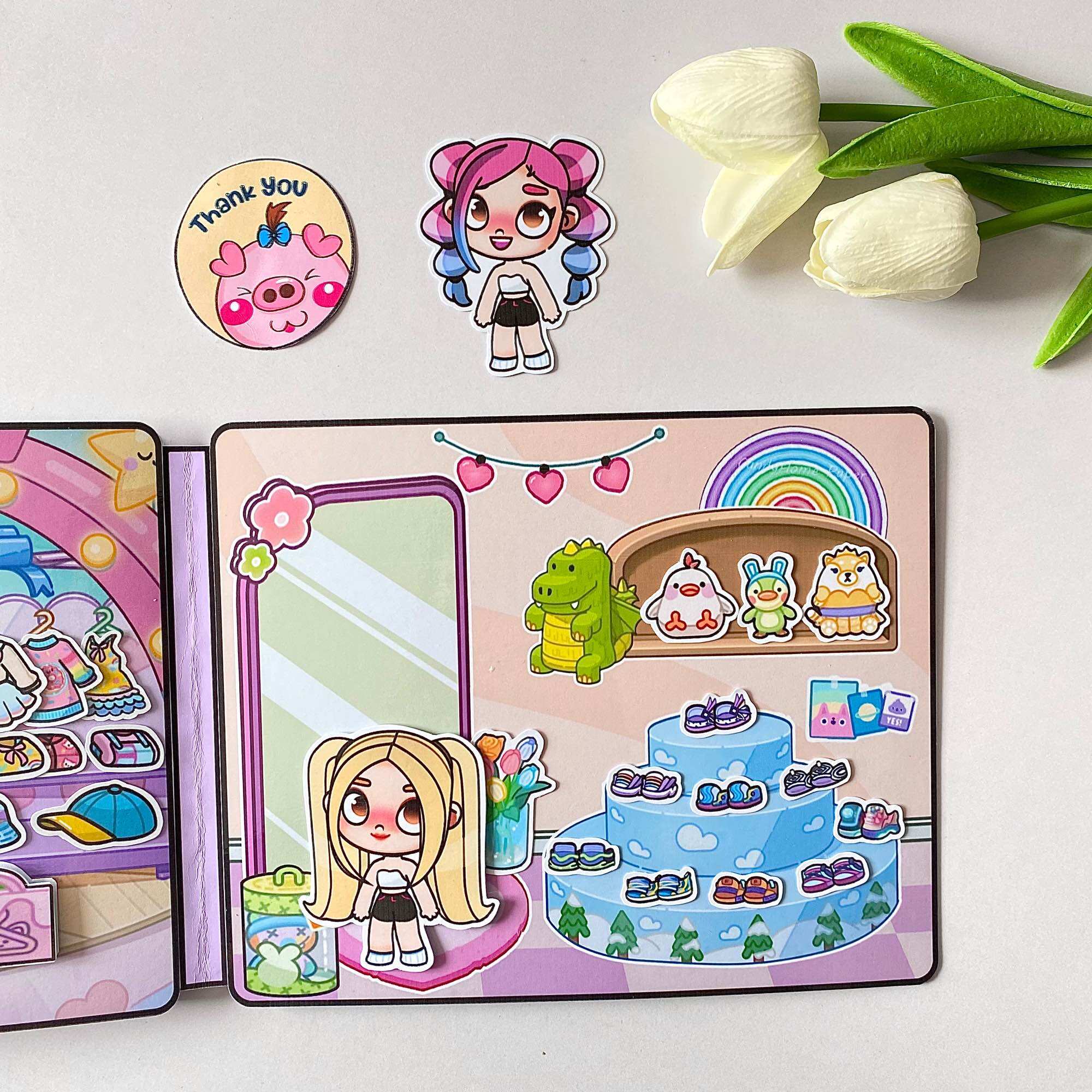 Sổ thời trang Avatar World - Búp bê giấy