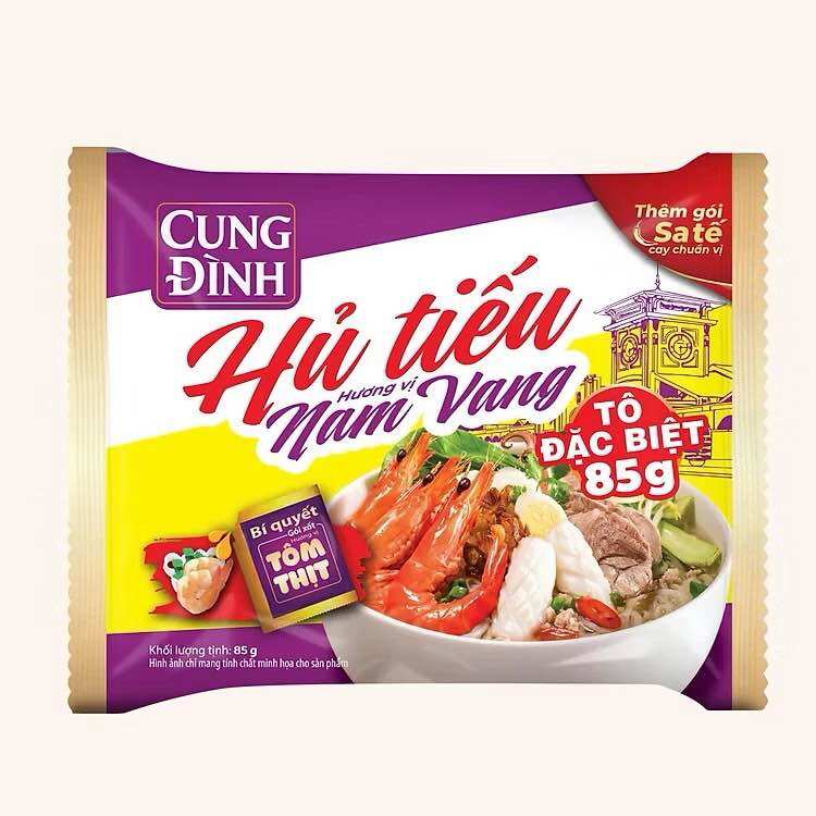 Cung Đình Hủ Tiếu Nam Vang Hương Vị Tô Đặc Biệt 85g