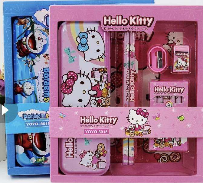 Hộp quà tặng dụng cụ học tập doraemon