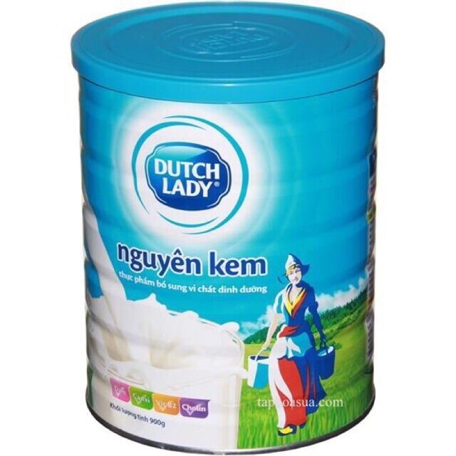 [HCM]Sữa bột Dutch Lady nguyên kem lon 850g