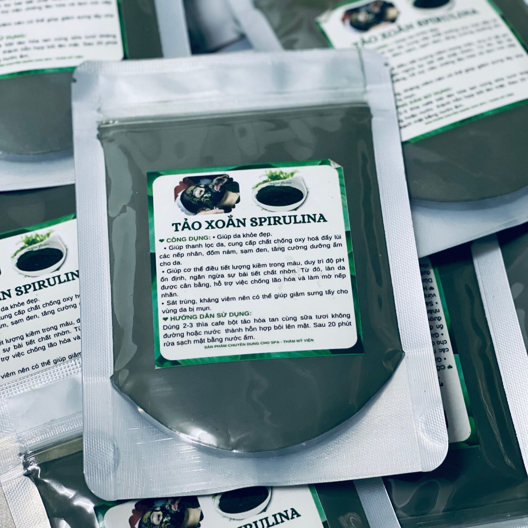 Giá xưởng - 100GR Bột tảo xoắn Spirulina