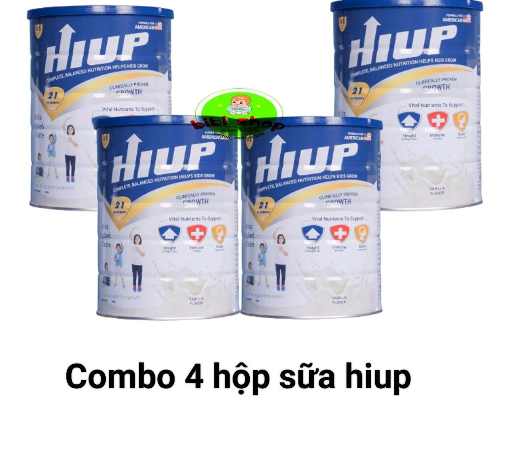 Sữa hiup combo 4 hộp sữa hiup