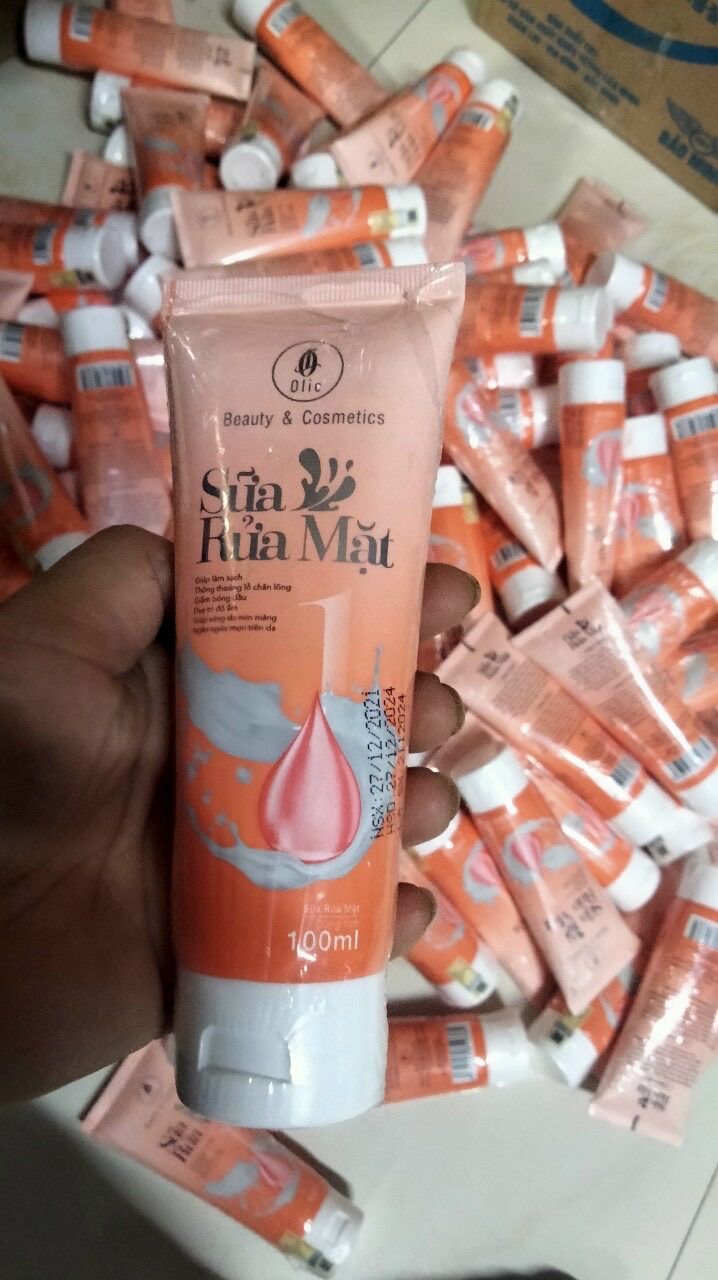 Sữa rửa mặt olic 100g