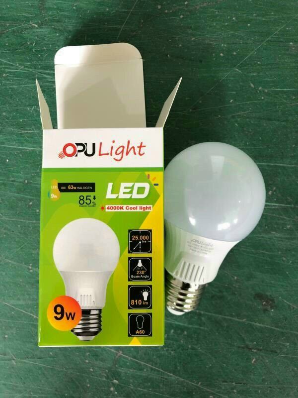 Bóng led búp 9w trung tính
