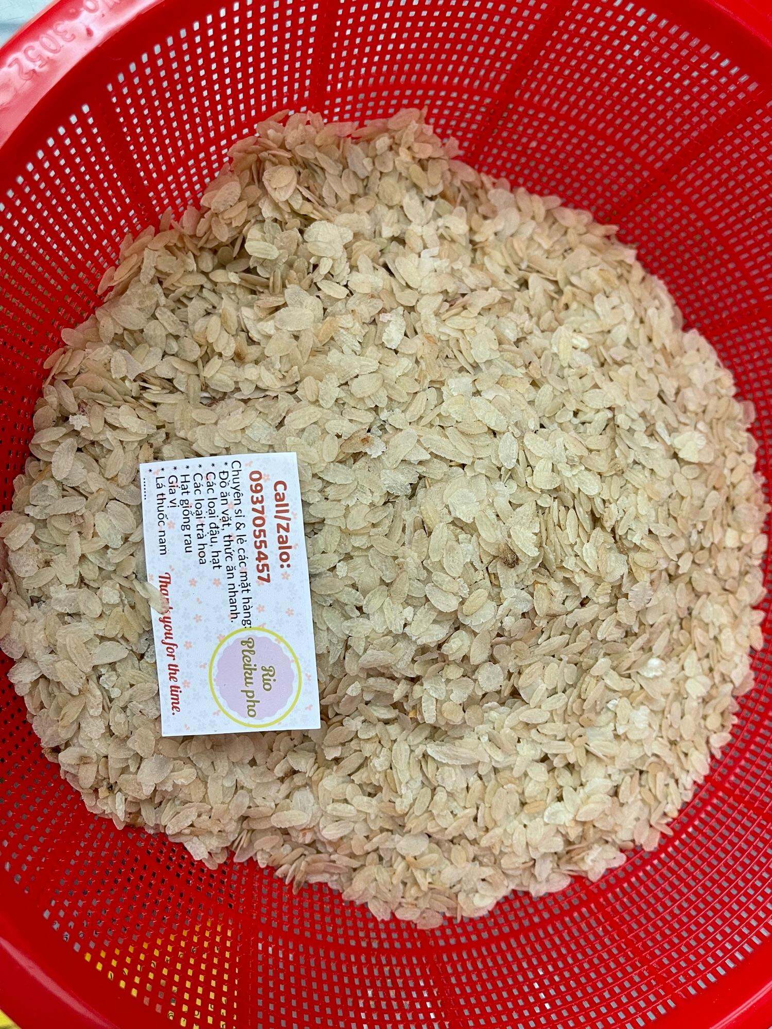 500gr cốm dẹp trắng