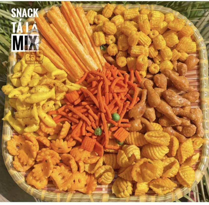 1kg snack tá lả mix gần 20 loại