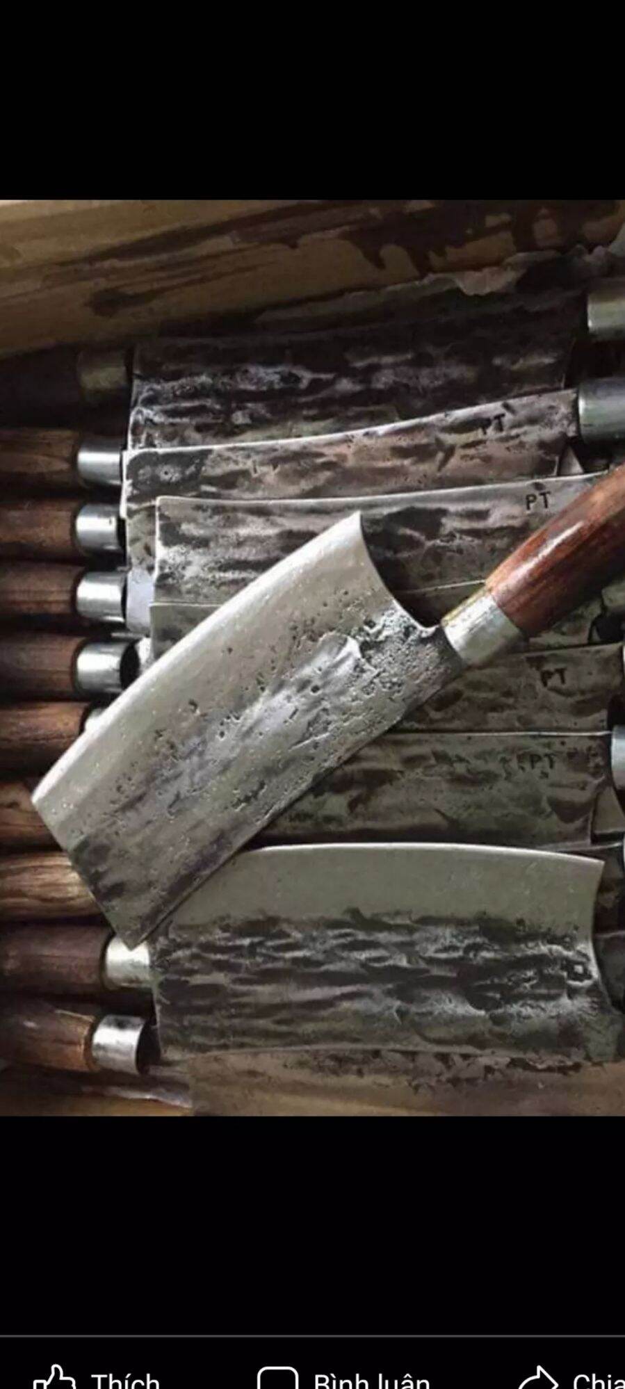 Dao chặt nhíp xe ô tô siêu Chuẩn đảo bảo cho các bác chặt xương chặt gà chặt cây thoải mái chặt