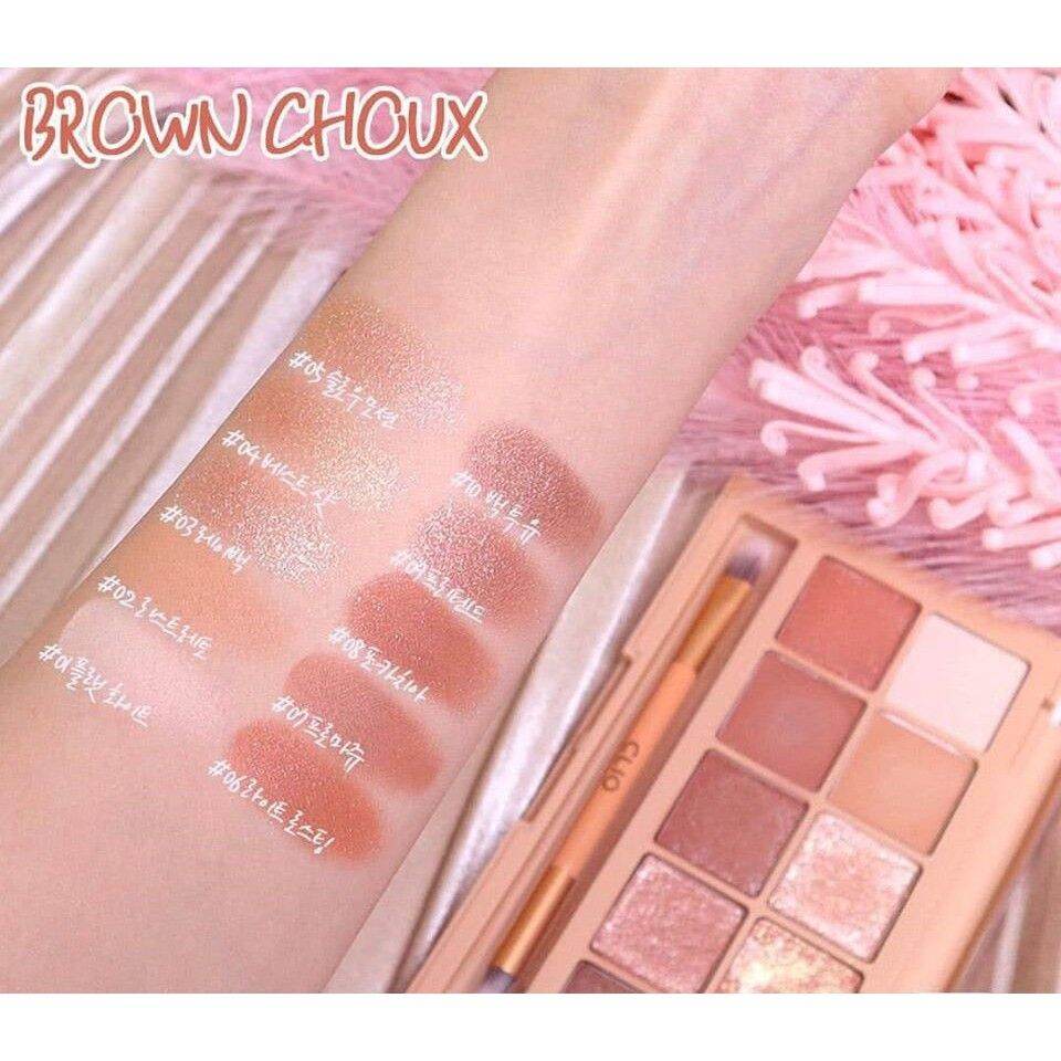 Bảng phấn mắt Clio Pro  Eye Palette đủ màu