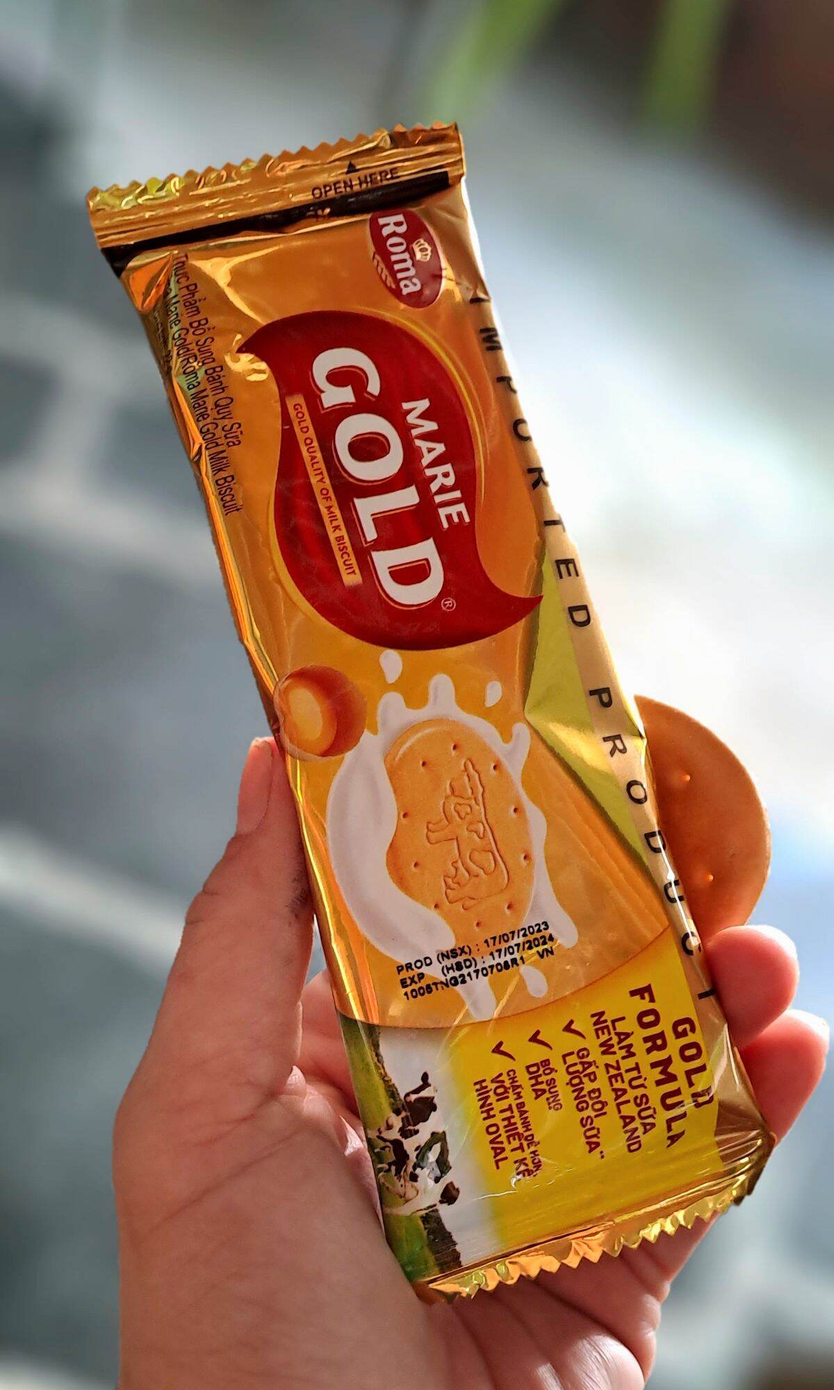Bánh quy sữa Marie gold 220gr