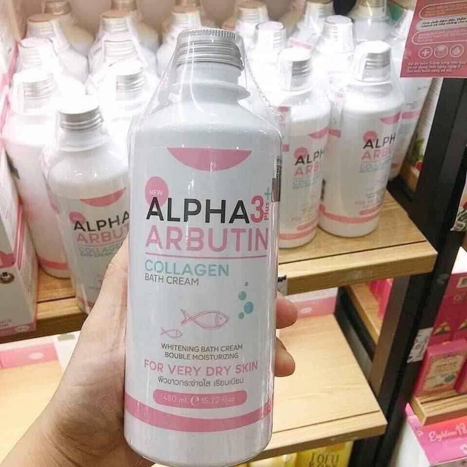 Sữa tắm Alpha Arbutin thái lan