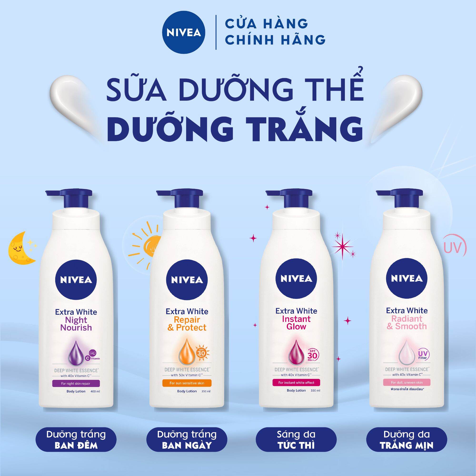 Sữa dưỡng thể Nivea 350ml