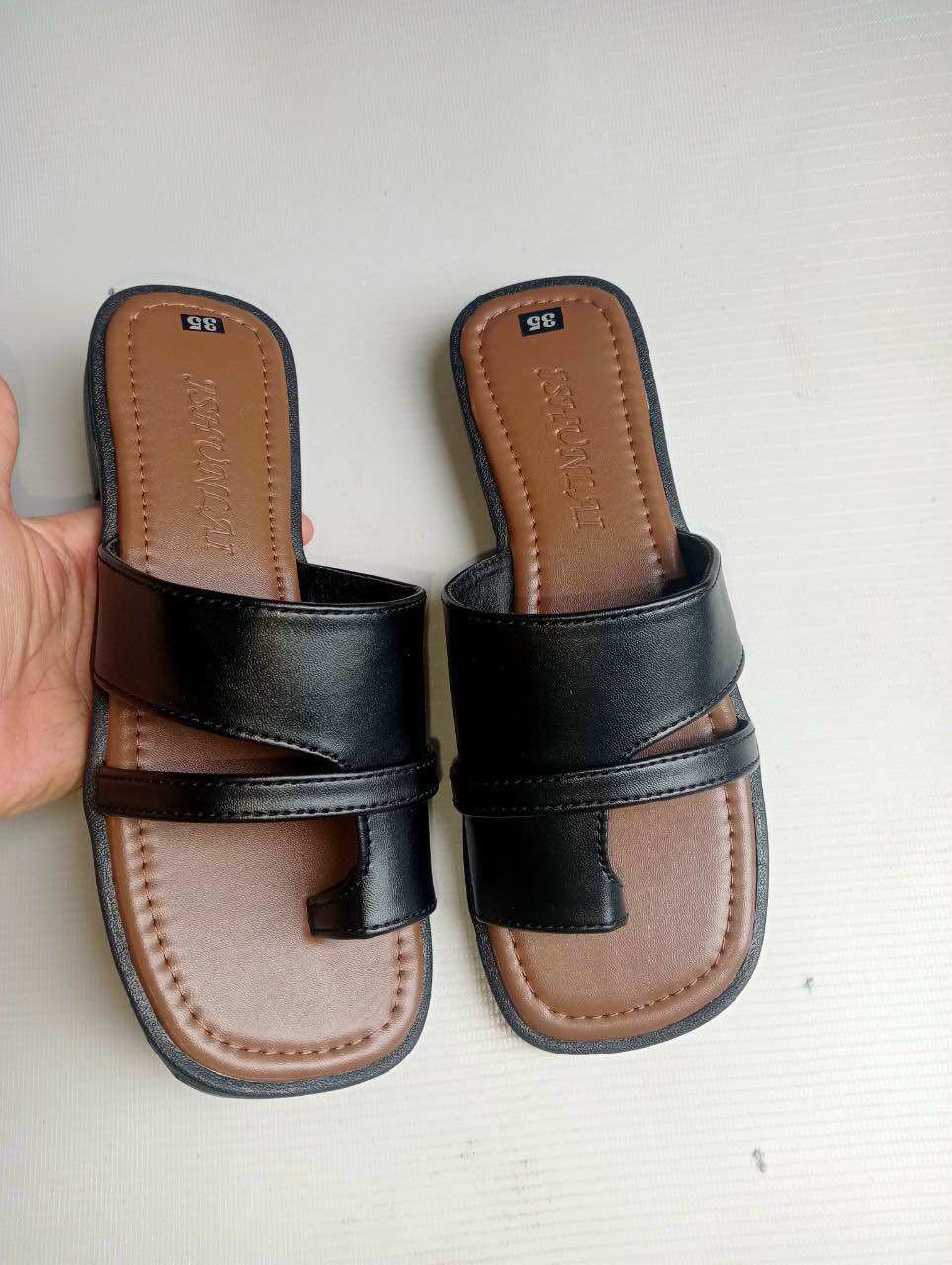 Dép xỏ ngón nữ chất da mẫu mới xinh L47 ( phom nhỏ tăng 1 sz)
