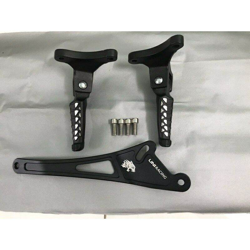 [HCM]Gác chân + bát cheo pô cnc lắp đặc ex150 và ex155