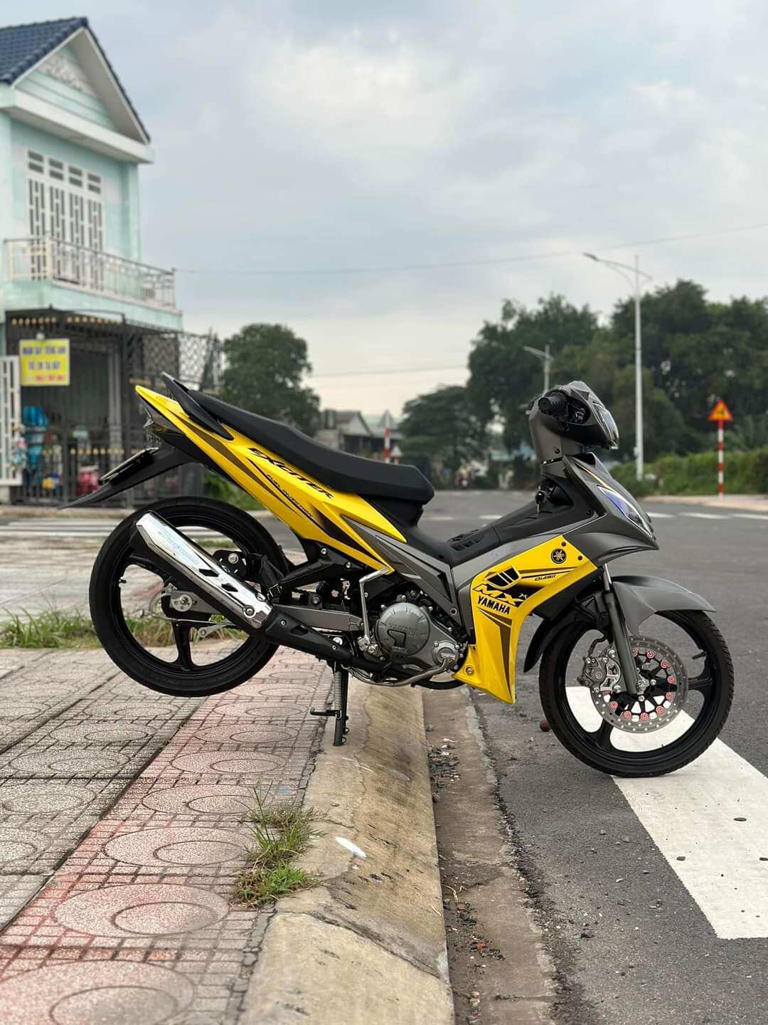 Tem rời ex 135 - 2010 - mẫu tem 3 lớp mx vàng hot siêu đẹp