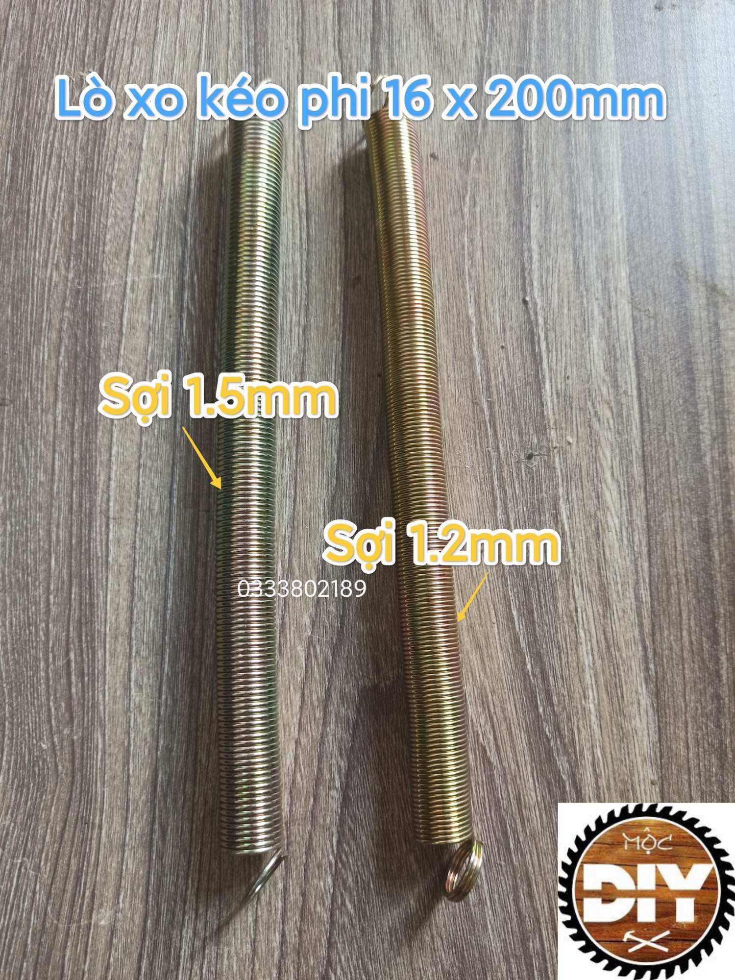 LÒ XO KÉO PHI 16 dài 20cm (2 cái)