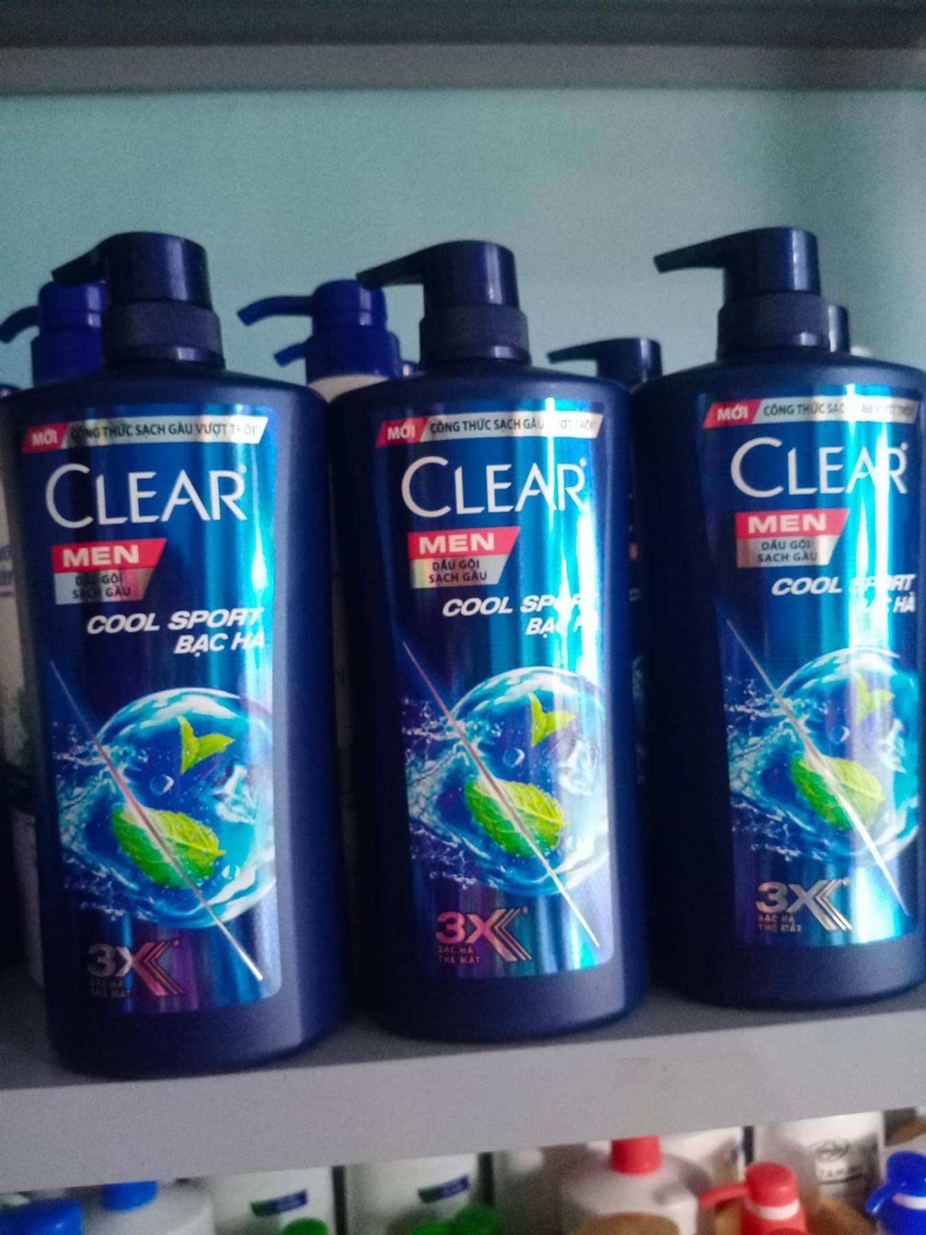 Gội clear 880g men date 2026