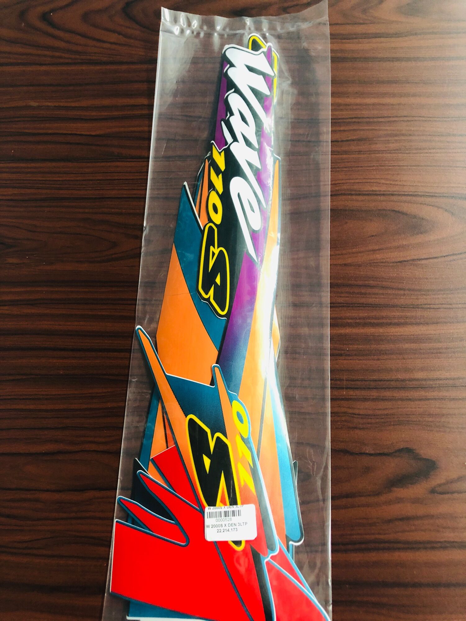 Tem wave 2000s xanh đen 3ltp