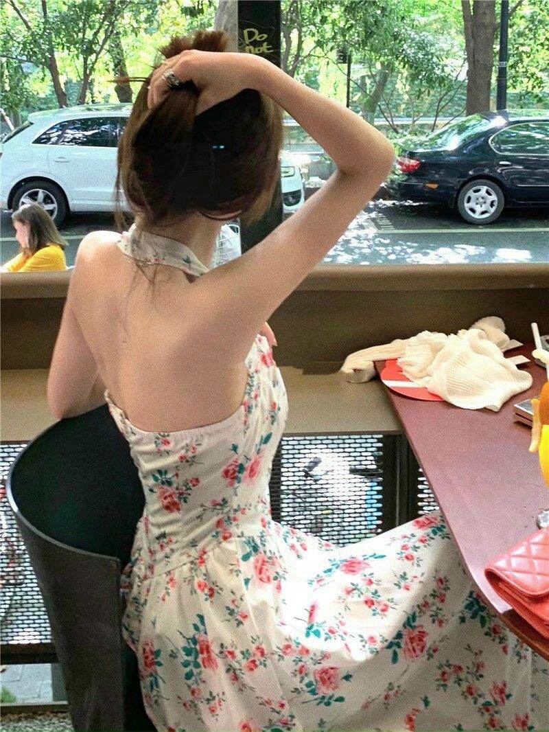 SET ĐẦM 2S HOA CỔ YẾM + KHOÁC TRẮNG
