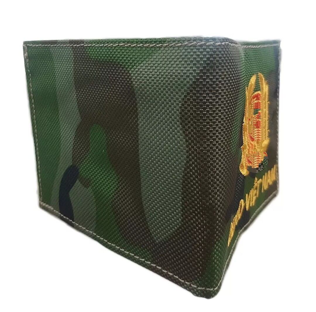 Ví (bóp) gấp vải bố ranri lưu niệm