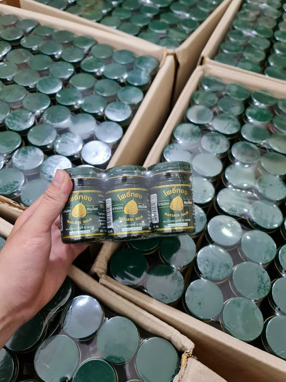 Dầu xoa bóp lá bồ đề thái lan 50g