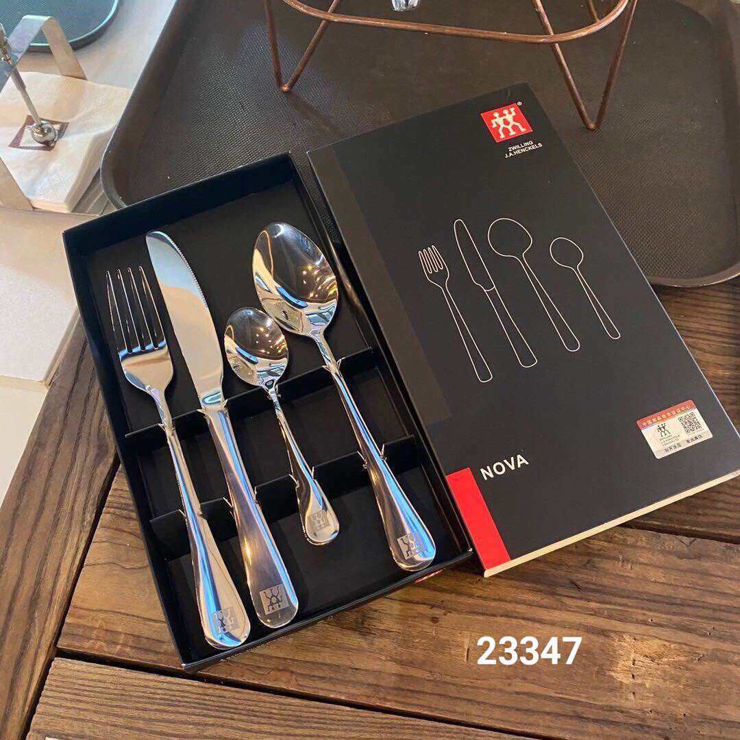 Set 4 món dao dĩa thìa Zwilling fullbox