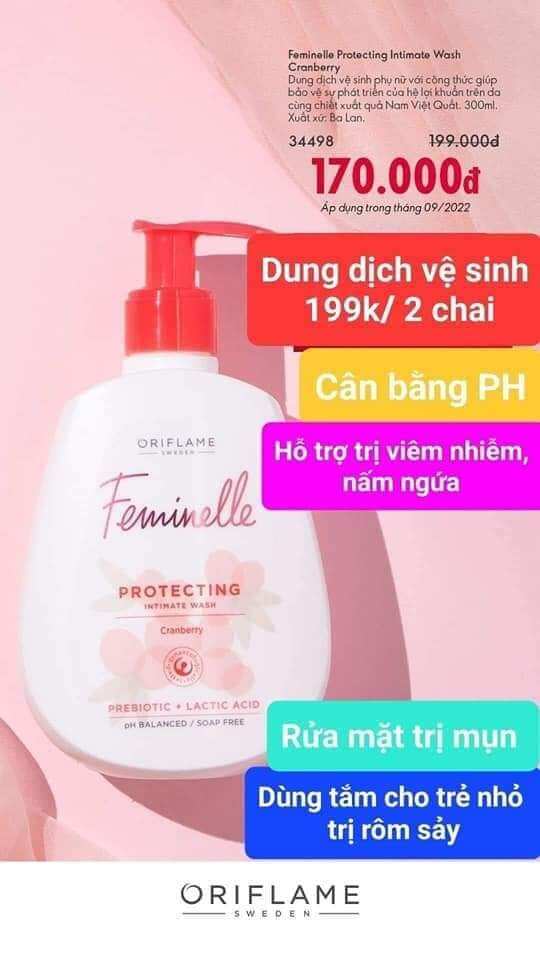 Dung dich vệ sinh Feminelle