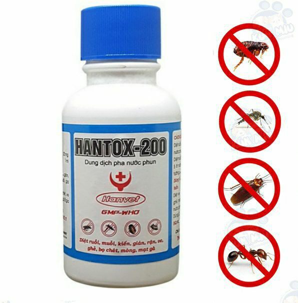 Thuốc diệt ve, côn trùng hanvet hantox-200 #petshop_victo_vet