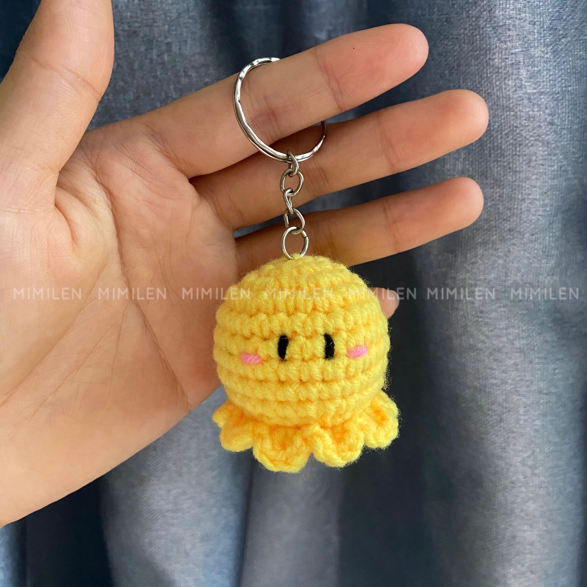 [Mimi_len29] Móc khoá bạch tuộc mini - octopus keychain