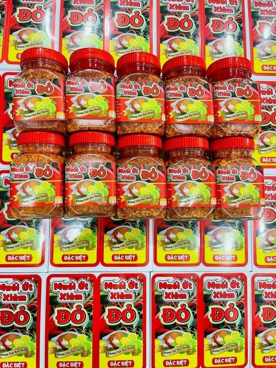 MUỐI ỚT XIÊM ĐỎ [ HỦ 100g ] NGON NGON