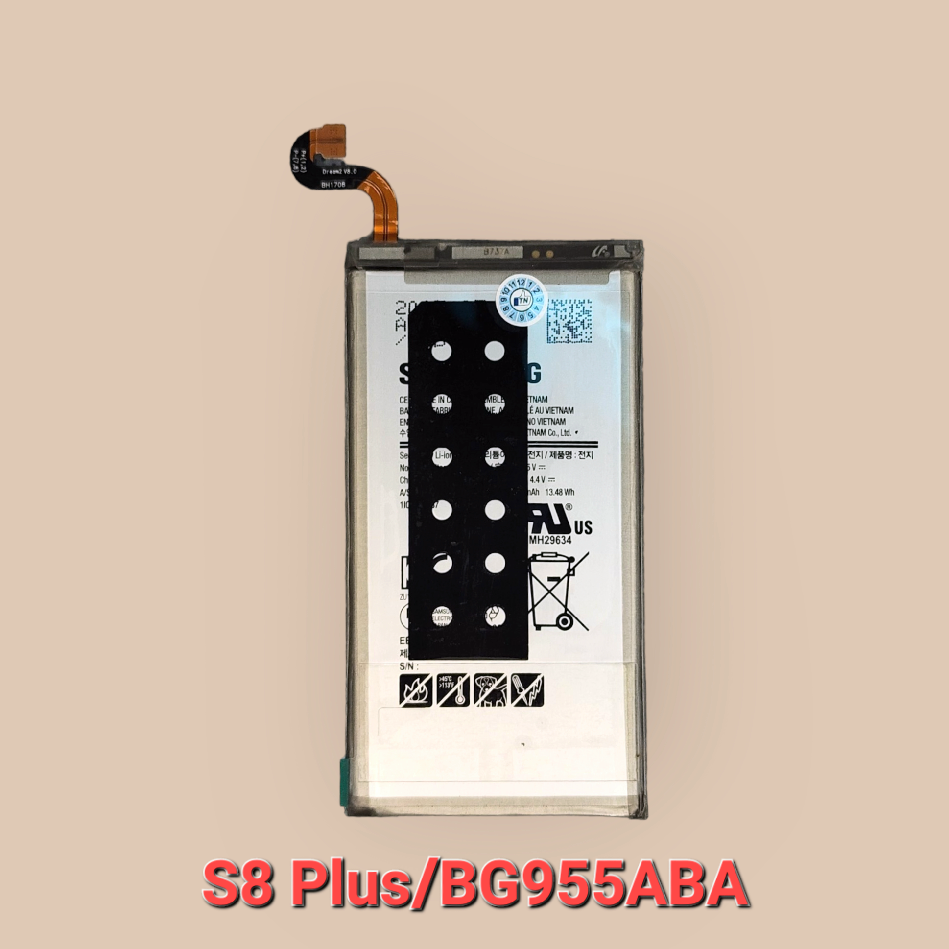 Pin Sam Sung S8 Plus/BG955ABA Zin Hãng