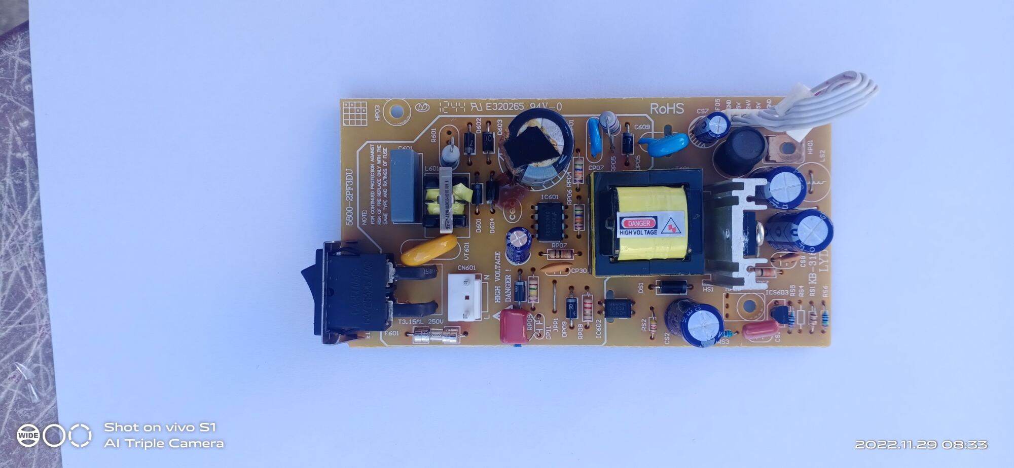 Nguồn 3 đầu ra 5V 12V 22V 24V