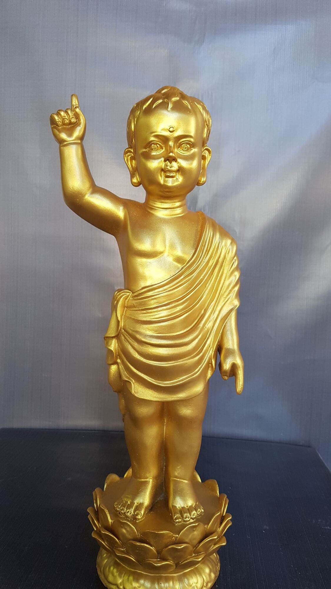 Tượng phật đản sinh, cao 52cm