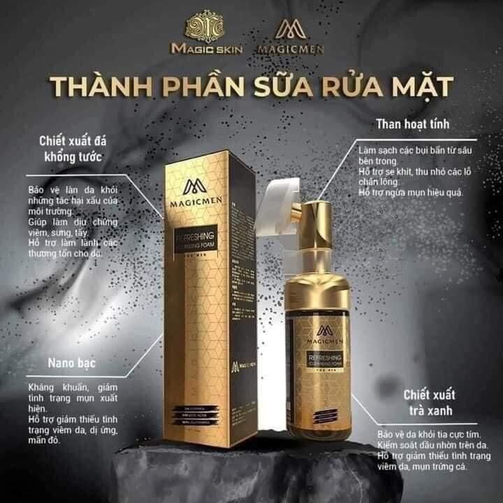 (Combo 2 lọ)  Sữa rửa mặt nam