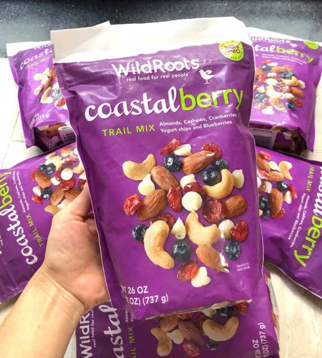 Hạt Hỗn Hợp Wildroots Coastal Berry Trail Mix 737G