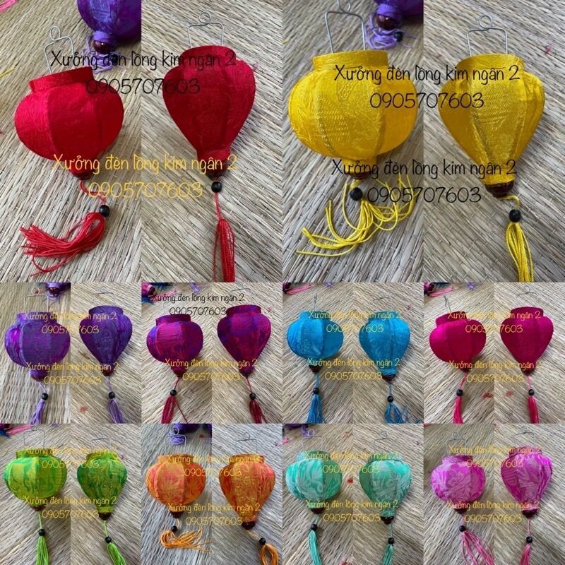 Đèn lồng nhí hội an trang trí nhà cửa chùa miếu nhà hàng treo tết