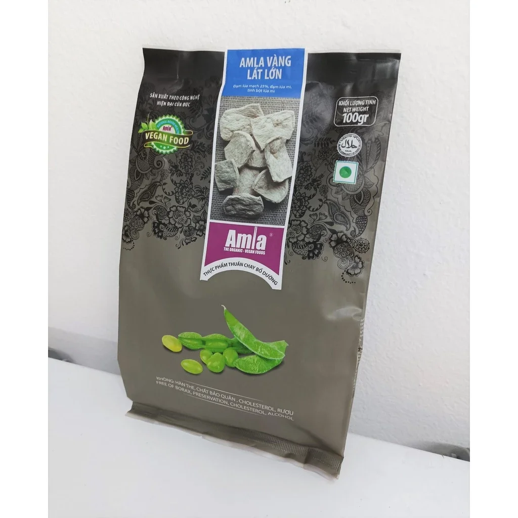 Thực phẩm chay sườn non lát amla vàng gói 100g