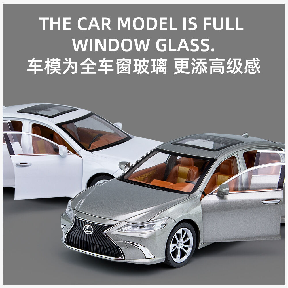1:24 Lexus Es300h Xe Con Mô Hình Ô Tô Mô Hình Ô Tô Mô Phỏng Hợp Kim Xe Đồ Chơi Trẻ Em Quà Tặng Bé Trai