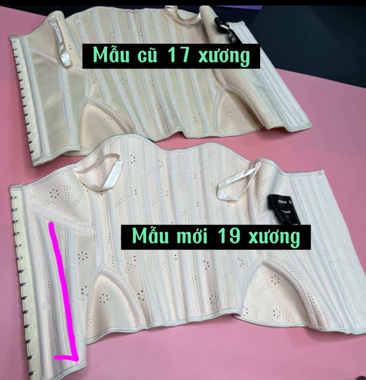 BẢN NÂNG CẤP 2025 đai Voronin biến nhiệt cao cấp mới (tặng kèm thanh nới + áo liner + thước đo)-lựa chọn hoàn hảo để có 1 body mơ ước