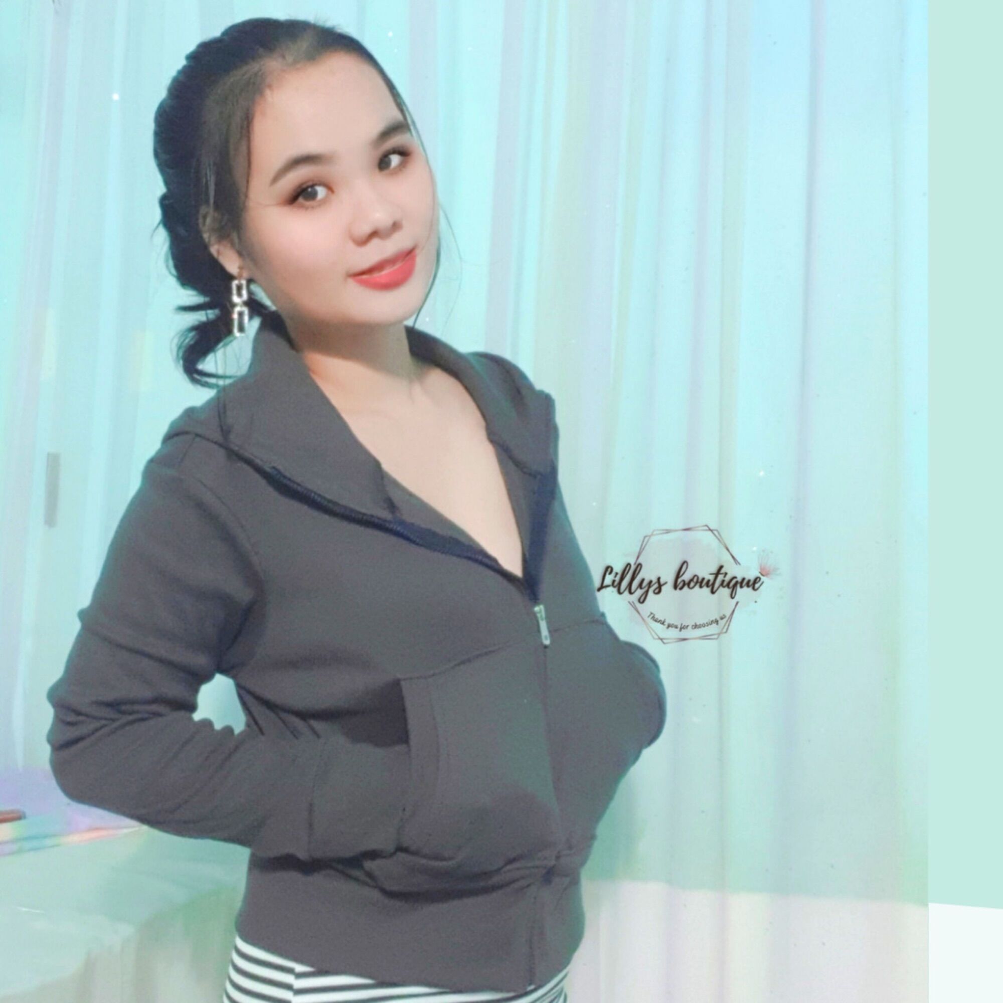 ÁO KHOÁC NHUNG TĂM, THUN GÂN MẪU TRƠN