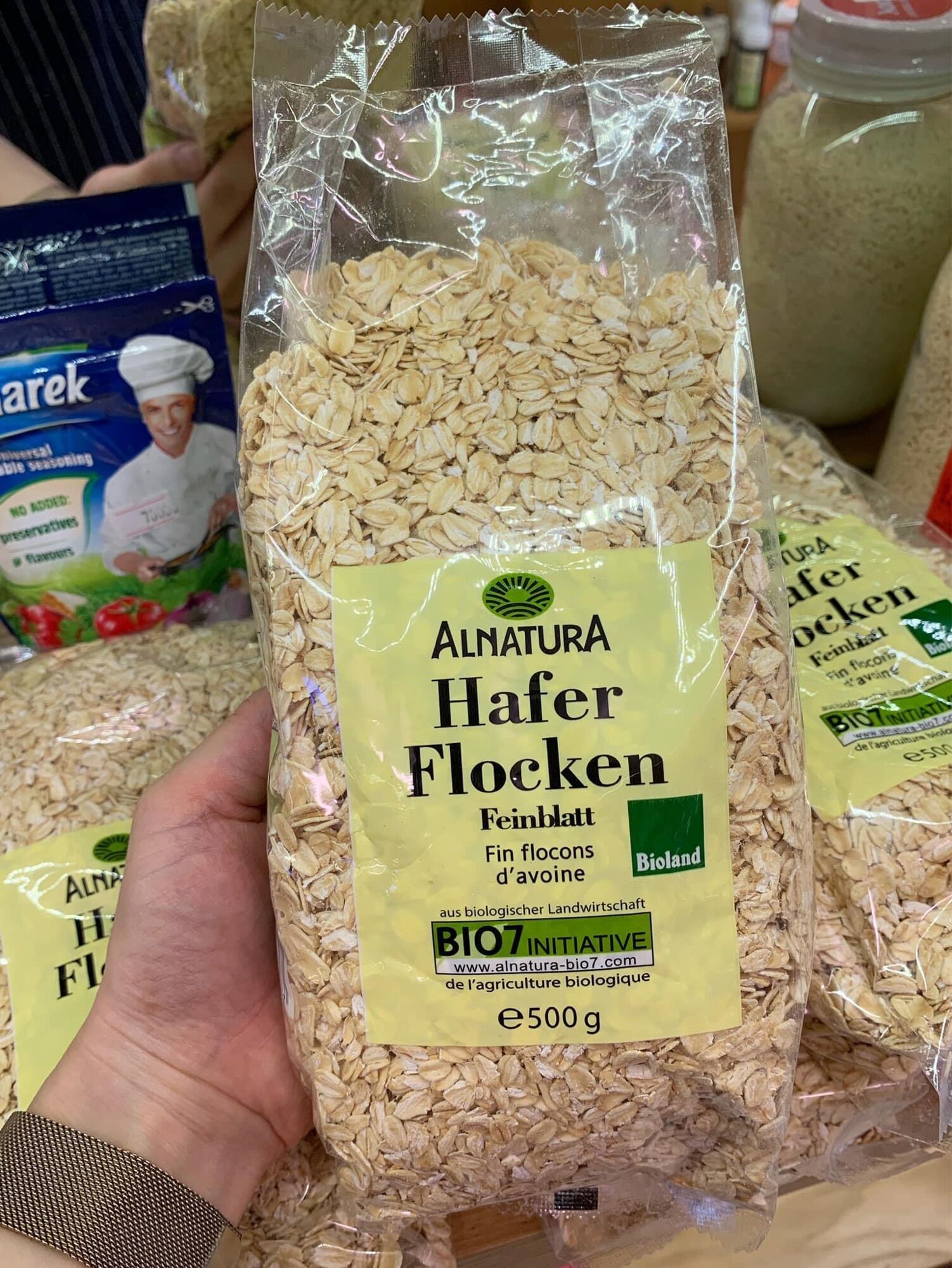 Yến mạch Hafer Flocken Đức/500g