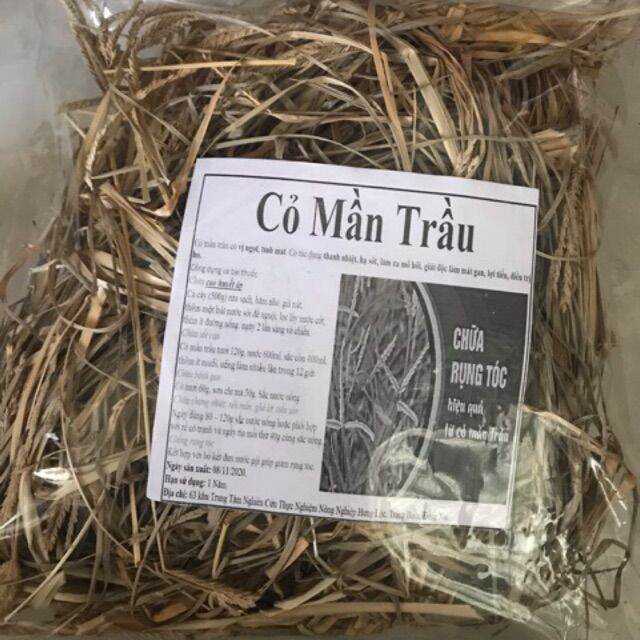 1kg cỏ mần trầu khô hàng loại 1.