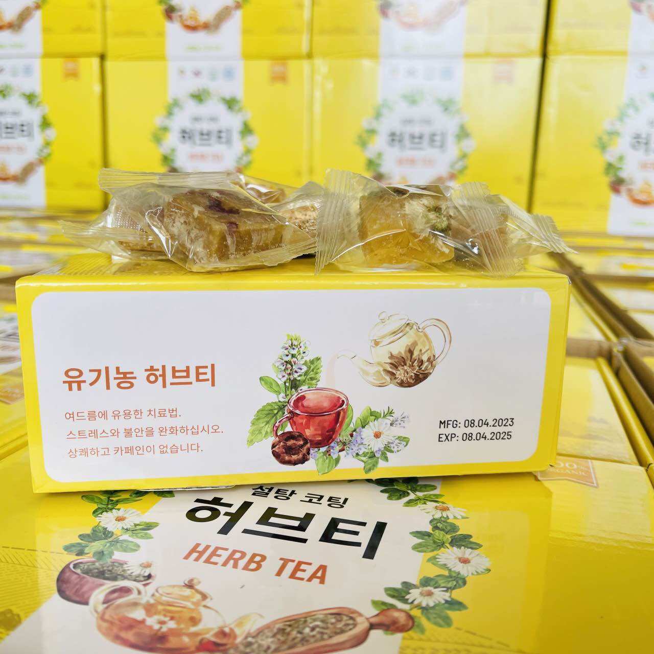 Trà Hoa Cúc Đường Phèn Mix vị HERB TEA