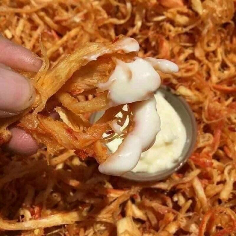 Mực sợi bơ tỏi 250gr