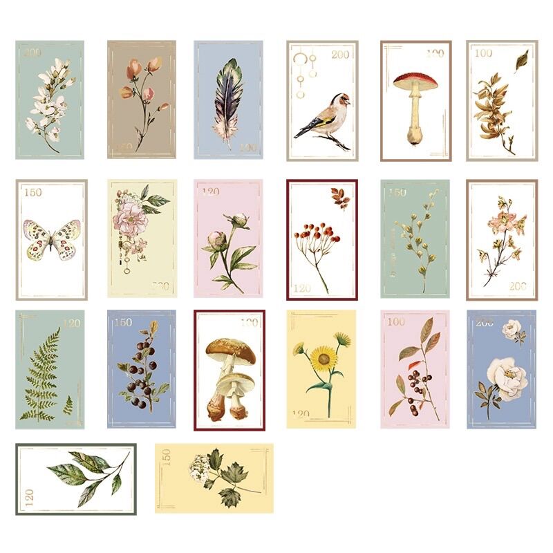 Sticker (40 tờ) dùng để trang trí
