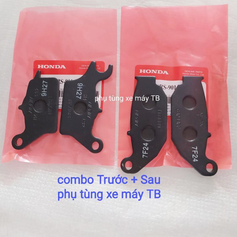 combo má phanh trước sau Winner, Winner X