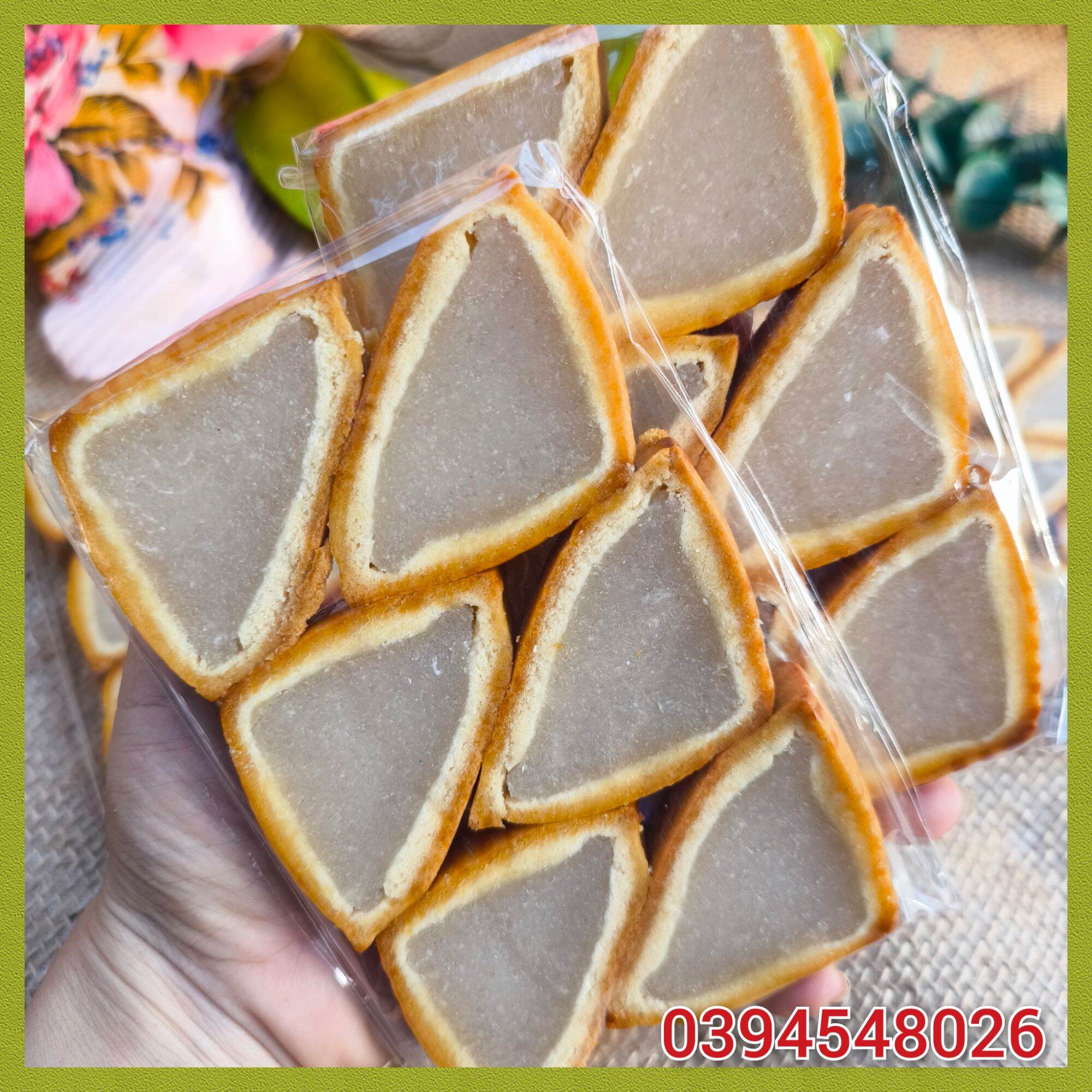 Bánh xà lam dừa tuổi thơ bịch 6 miếng