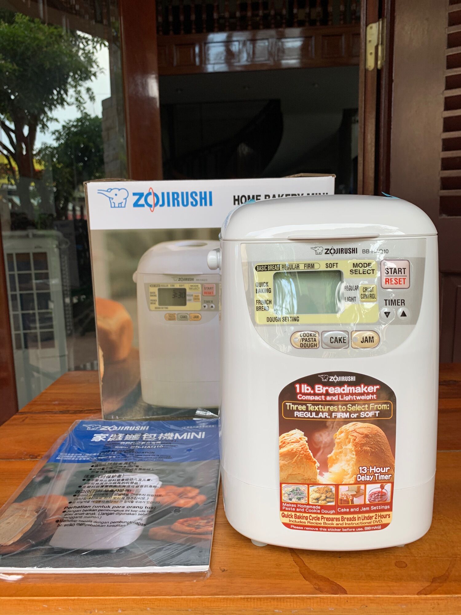 [Trả góp 0%]MÁY LÀM BÁNH ZOJIRUSHI BB-HAQ10