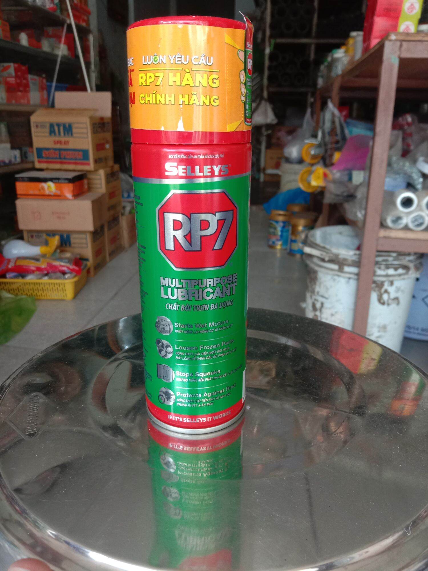 Chai xịt chống rỉ sét và bôi trơn RP7